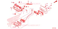 FEU ARRIERE pour Honda CBR 500 R ABS de 2022