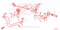 LEVIER DE GUIDON   CABLE   COMMODO pour Honda CBR 500 R ABS de 2022