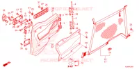 PORTE ARRIERE pour Honda PIONEER 1000 M5 DELUXE de 2022