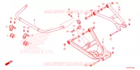 TRIANGLES   BARRE ANTI ROULIS pour Honda PIONEER 1000 M5 BASE de 2022