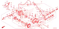 ENGRENAGE FINAL AVANT pour Honda PIONEER 1000 M5 BASE de 2022