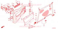 PORTE ARRIERE pour Honda PIONEER 1000 M5 BASE de 2022