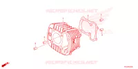 CYLINDRE pour Honda SUPER CUB 125 ABS de 2023