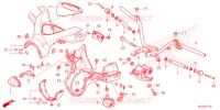 GUIDON   CARENAGE pour Honda SUPER CUB 125 ABS de 2023
