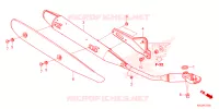 SILENCIEUX D'ECHAPPEMENT pour Honda SUPER CUB 125 ABS de 2023