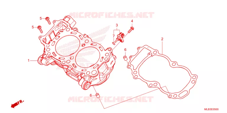 CYLINDRE Honda MOTO 750 HORNET 2024  CB750AP