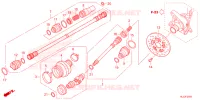 CARDAN pour Honda PIONEER 700 M2 FOREST de 2023