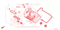 COUVRE CULASSE pour Honda CB 750 HORNET R de 2023