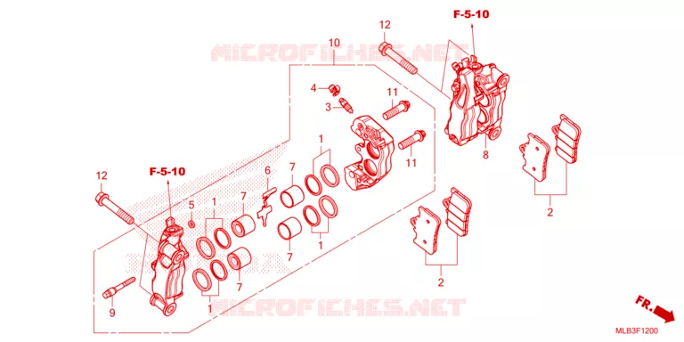 ETRIER DE FREIN AVANT Honda MOTO 750 HORNET 2023  CB750AP