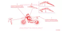AUTOCOLLANTS pour Honda CRF 110 de 2023