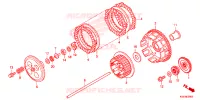 EMBRAYAGE pour Honda CRF 150 R BIG WHEELS de 2022