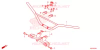 GUIDON   TE DE FOURCHE pour Honda CRF 150 R BIG WHEELS de 2022