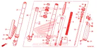 FOURCHE pour Honda CRF 150 R de 2021