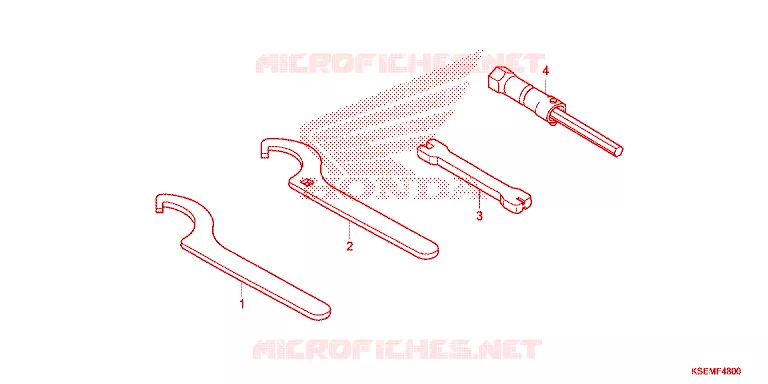 OUTIL Honda MOTO 150 CRF 2023  CRF150RP
