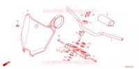 GUIDON   TE DE FOURCHE pour Honda CRF 250 R de 2022
