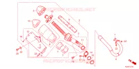 SILENCIEUX D'ECHAPPEMENT pour Honda CRF 250 R de 2022