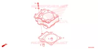 CYLINDRE pour Honda CRF 250 R de 2023
