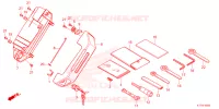OUTILS   BOITE A OUTILS pour Honda CRF 300 L de 2022