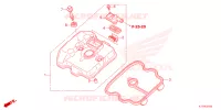 COUVRE CULASSE pour Honda CRF 300 RALLY ABS de 2023