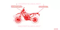 AUTOCOLLANTS pour Honda CRF 450 RL de 2022