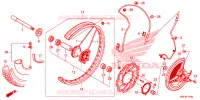ROUE AVANT pour Honda CRF 450 L de 2023
