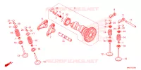 ARBRE A CAMES   SOUPAPE pour Honda CRF 450 RL de 2023