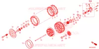 EMBRAYAGE pour Honda CRF 450 R 50TH de 2023