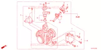 CORPS DE PAPILLON pour Honda REBEL 250 de 2024