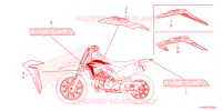 AUTOCOLLANTS pour Honda CRF 110 de 2022