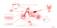 AUTOCOLLANTS pour Honda CRF 450 RWE de 2023