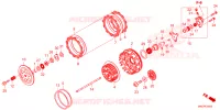 EMBRAYAGE pour Honda CRF 450 RWE de 2023