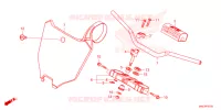 GUIDON   TE DE FOURCHE pour Honda CRF 450 RWE de 2023