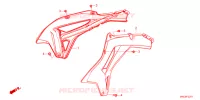 OUIES DE RADIATEUR pour Honda CRF 450 RX ENDURO de 2022