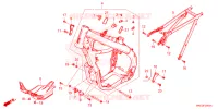CADRE pour Honda CRF 450 RX ENDURO de 2023