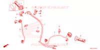 COMMODOS   POIGNEES   CABLES pour Honda CRF 450 RX ENDURO de 2023