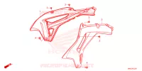 OUIES DE RADIATEUR pour Honda CRF 450 RX ENDURO de 2023