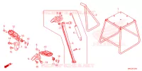 REPOSE PIED   BEQUILLE pour Honda CRF 450 RX ENDURO de 2023