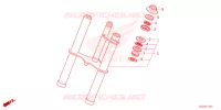 FOURCHE pour Honda CRF 50 de 2023