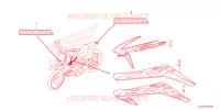 AUTOCOLLANTS pour Honda CRF 50 de 2023