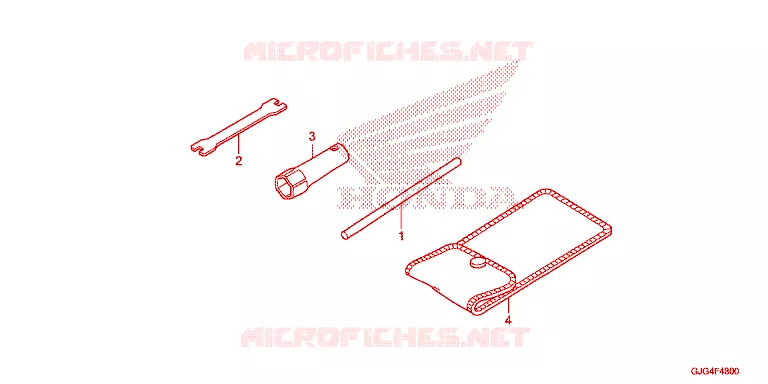 OUTIL Honda MOTO 50 CRF 2023  CRF50FP
