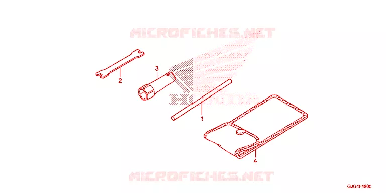 OUTIL Honda MOTO 50 CRF 2023  CRF50FP