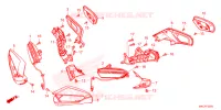 CLIGNOTANT   RETROVISEUR pour Honda GL 1800 GOLD WING TOUR DCT, NAVI, AIRBAG de 2023