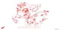 FAISCEAU D'AIRBAG pour Honda GL 1800 GOLD WING TOUR DCT, NAVI, AIRBAG de 2023