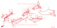 COUVERCLES LATERAUX pour Honda GL 1800 GOLD WING TOUR DCT, NAVI, AIRBAG -2GS- de 2023