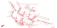 GUIDON   TE DE FOURCHE pour Honda GL 1800 GOLD WING TOUR DCT, NAVI, AIRBAG de 2023