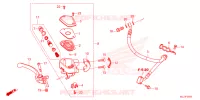 MAITRE CYLINDRE DE FREIN AVANT pour Honda GL 1800 GOLD WING TOUR DCT, NAVI, AIRBAG de 2023