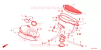 FILTRE A AIR pour Honda GL 1800 GOLD WING TOUR DCT, NAVI, AIRBAG de 2023
