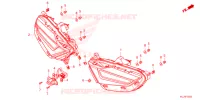 FEUX ARRIERE pour Honda GL 1800 GOLD WING TOUR DCT de 2023