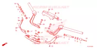 GUIDON   TE DE FOURCHE pour Honda GL 1800 GOLD WING TOUR DCT de 2023