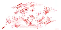 COUVERCLE DE MOTEUR pour Honda GL 1800 GOLD WING TOUR DCT de 2023